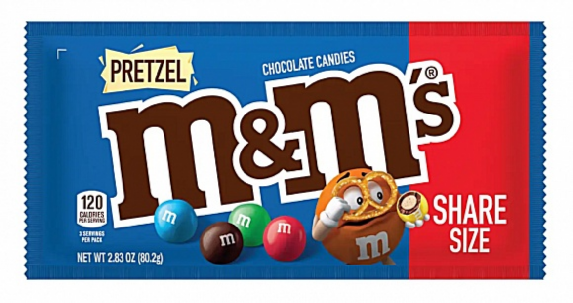 M&M's - Pretzel.