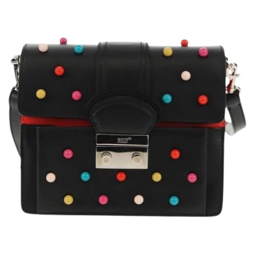 Valentino Vintage Pre-owned Vintage skuldertaske - Vintage - Dame - Sort - ONE SIZE - Uld