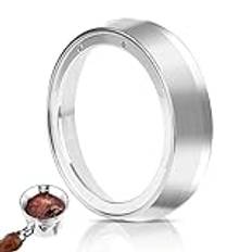 NOTSEK Dosing Funnel 54 mm, rostfritt stål kaffedoseringsring med 8 starka magnetiska, doseringsring för 54 mm portafilter barista tillbehör kaffemaskin