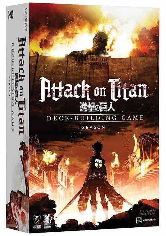 Attack on Titan Deck Building Game S1 Season One Kortspil.
