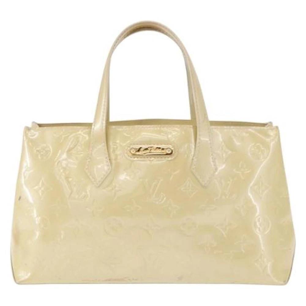 Louis Vuitton Vintage Pre-owned Canvas Håndtaske - Vintage - Dame - Beige - ONE SIZE -