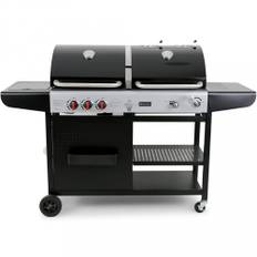 Kombinerad kol- och gasolgrill | Aurora + Karta med möbeltassar
