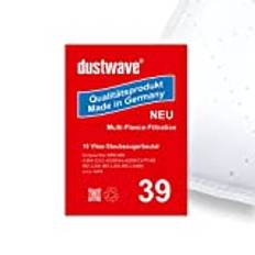 20 x dustwave® dammsugarpåse filterpåsar för dammsugare Kärcher A 2003 2004 2014 CV 2024 pt A 2054 Me Inox 2064 pt/varumärkesfilterpåse – Made in Germany