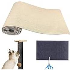 Cat Scratching Matt 30×100cm, Scratching Matta For Katter, Självhäftande Cat Scratching Matta, DIY Trimmbar Matta Pad Katt Scratching Boards, Cat Scratching Board, Cat Scratching Matta For Kattvägg (