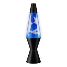 Lavalampa Neon Blå/klar 37cm Lava Barnlampor 605904