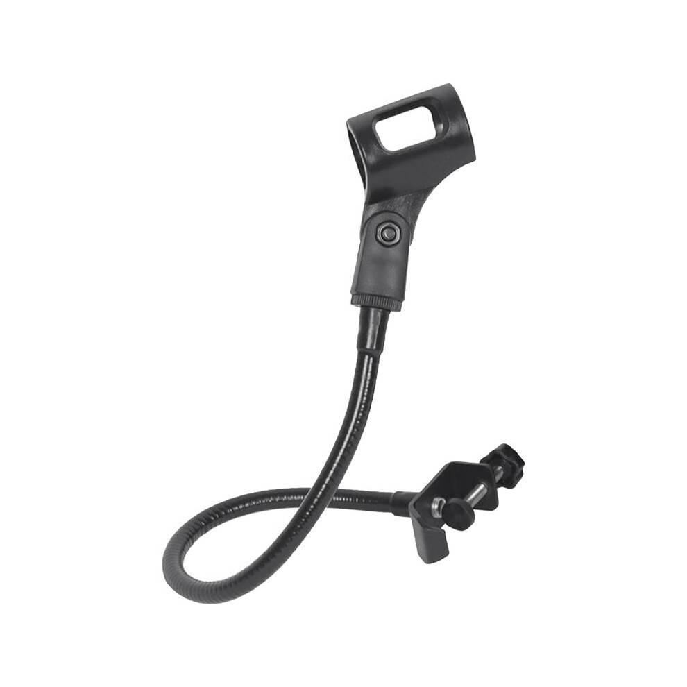 Microphone Stand 360 Degree Flexible Gooseneck Microphone Stand Adjustable Desk Mic Arm Stand with Clip