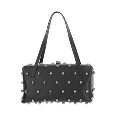 Goji Pillow Leather Shoulder Bag
