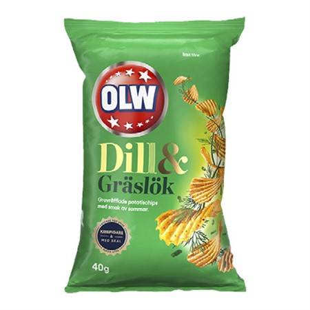 OLW Dill & Gräslök 40g
