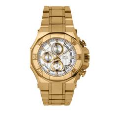 Phantom Gold Men's Watch - Premium Stainless Steel - 18k Gold - Precision Chronograph Quartz Movement - Daniel Steiger