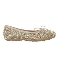 Bisgaard Ballerina Hjemmesko - Lucy - Gold Glitter - Bisgaard - 30 - Ballerina