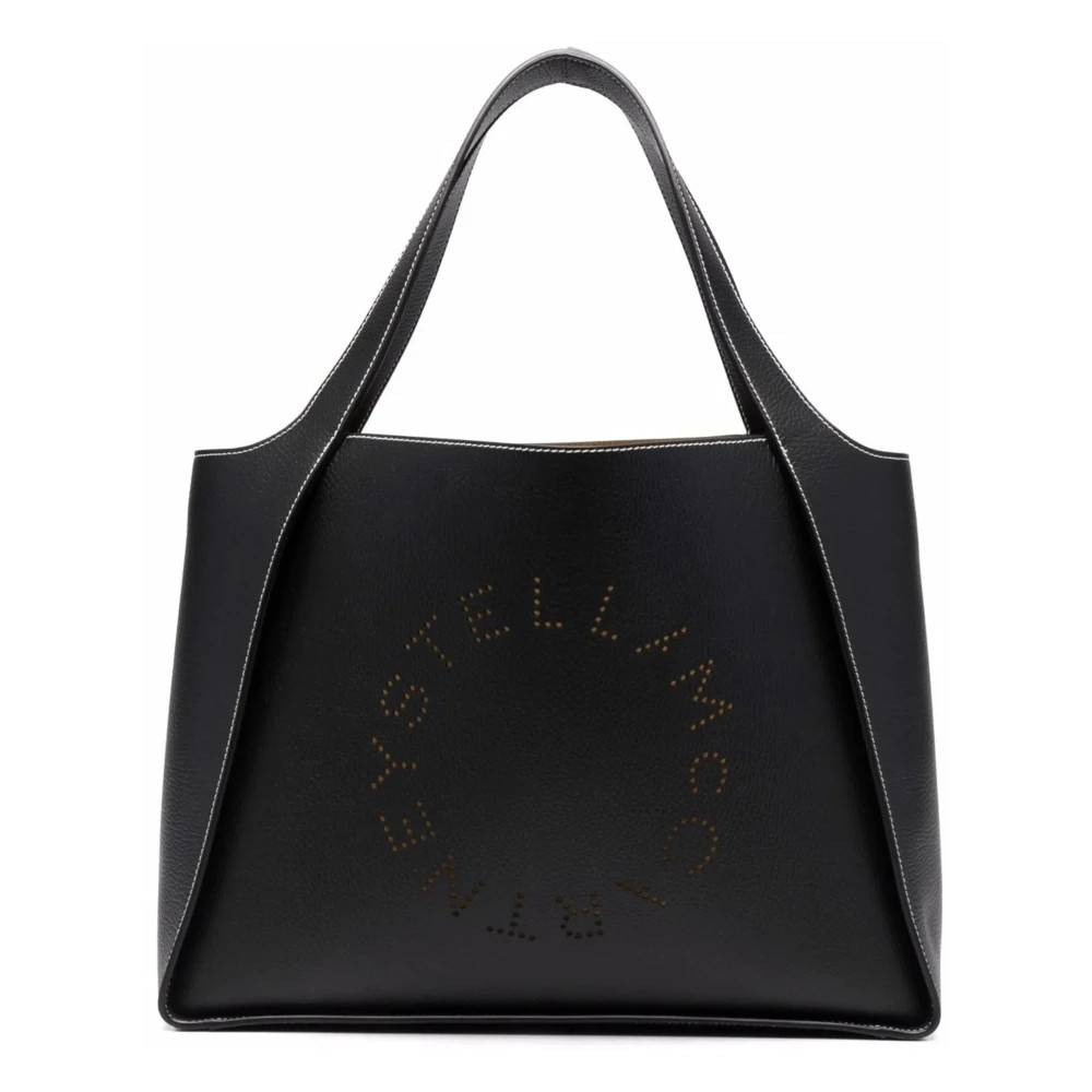 Stella McCartney 1000 Logo Tote Bag - Tasker - Dame - Sort - ONE SIZE -