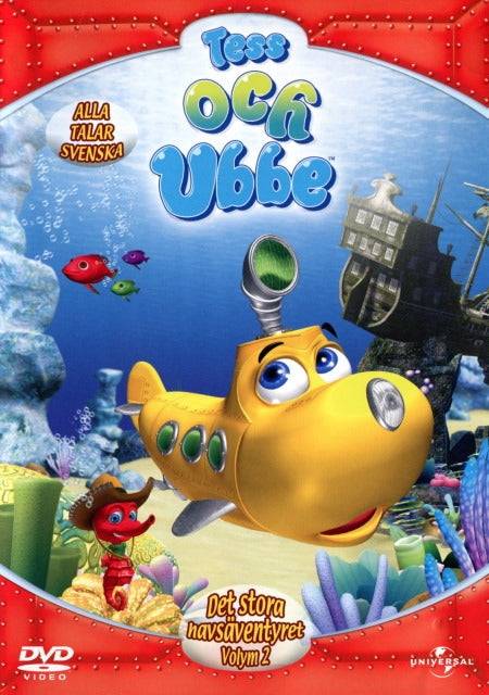 DVD - Tess och Ubbe: Det stora havsäventyret (Volym 2) (Beg)