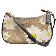 Coach Pre-owned, Vintage , Dame, Flerfarvet, ONE SIZE, Uld, Pre-owned Canvas skuldertasker