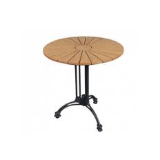 DaneLine Adam Cafébord - Nonwood - Ø70 cm - Grå