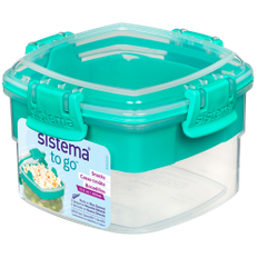 Sistema Snack To Go Box 2 Rum Ass. Farver (400 ml)