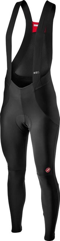 Castelli Sorpasso Ros Dam Cykelbyxor Dark Night Shade/Silver Reflex, Str. L - Vinröd (L)