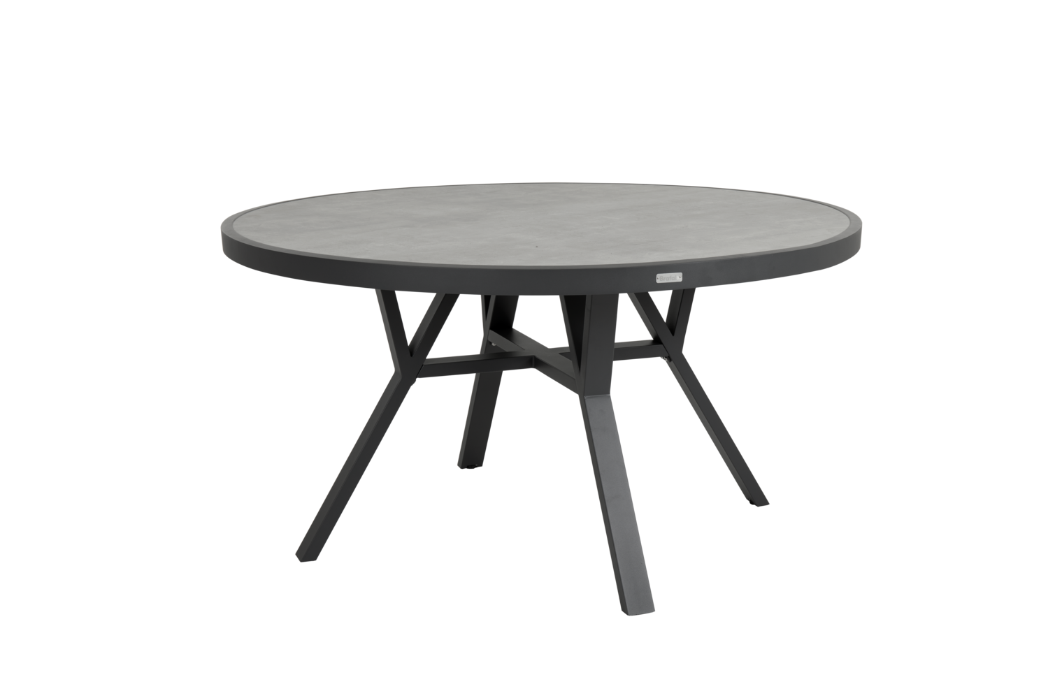 Samvaro 140 h73 med glas antracit