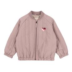 Konges Sløjd Termojakke - Juno Bomber - Deauville Mauve m. Hjert - Konges Sløjd - 4 år (104) - Termotøj