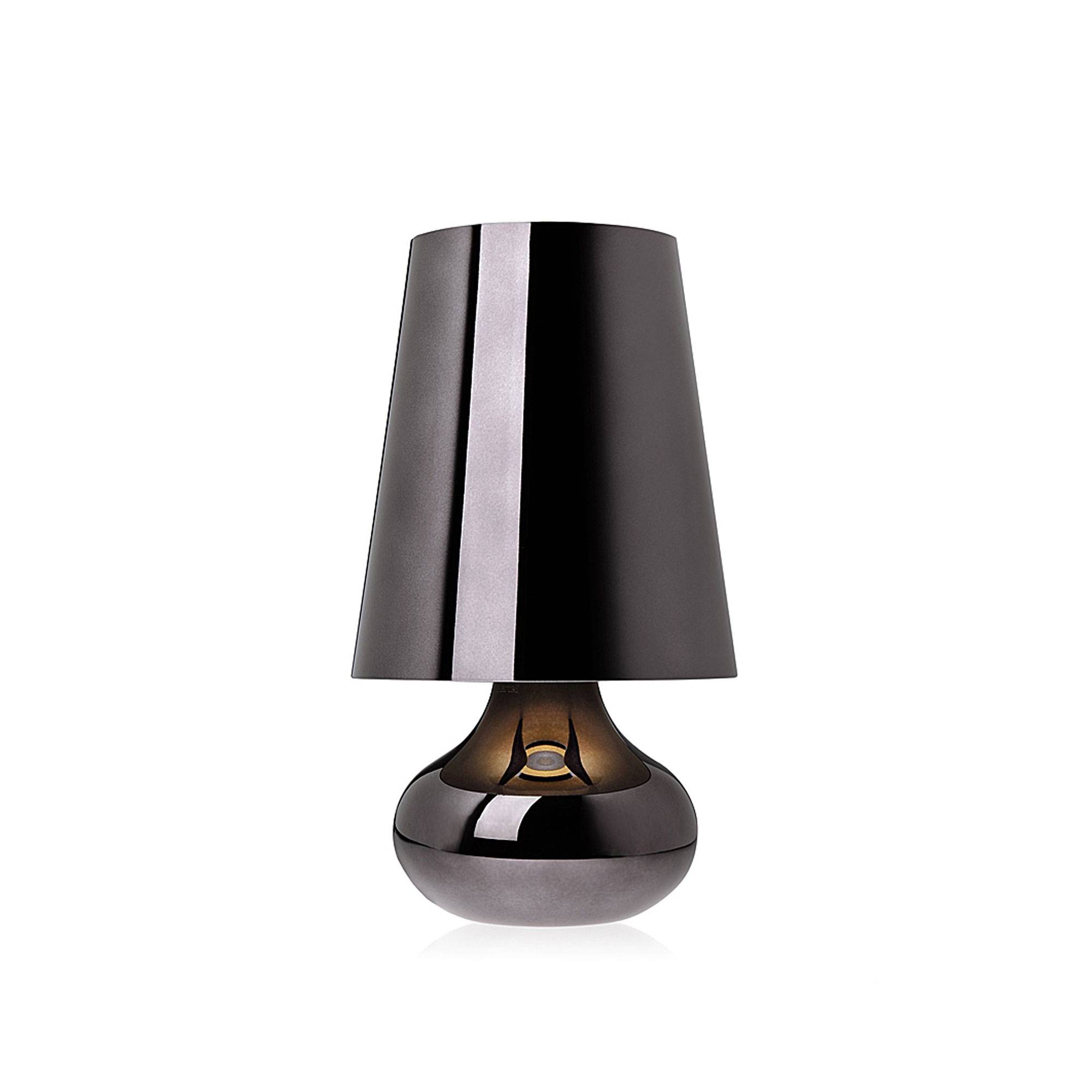 Kartell - Cindy Table Lamp Gun Metal - Bordlamper - Ferruccio Laviani - Grå