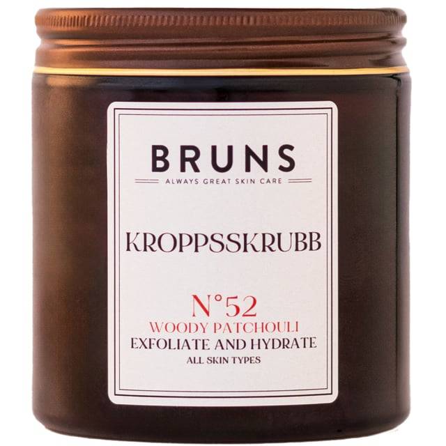 BRUNS Kroppsskrubb Nº52 Woody Patchouli 250 ml