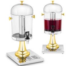 Kølende buffet dispenser til juice og drinks, 8 l, guld