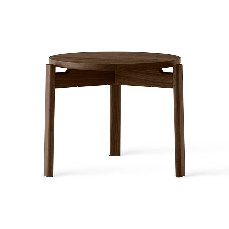 Audo Copenhagen Passage Sofabord Mørkbejdset Eg Ø50 cm