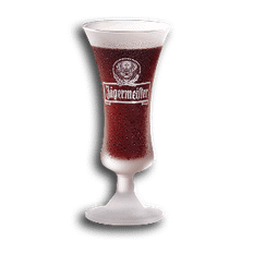 Jägermeisterglas 6 st 2 cl Satined - Frostade