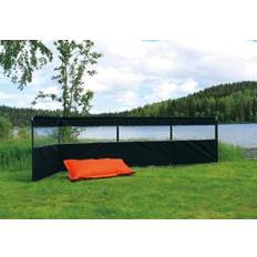 Svenska Tält Vindskydd - Med Fönster (Längd: 450 cm, Färg: Blå )