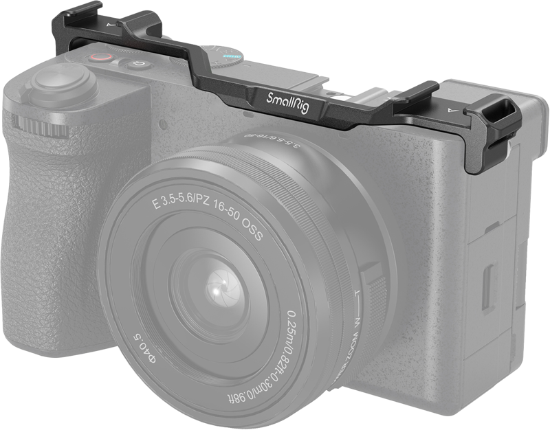 Dual Cold shoe Mount för Sony A6700