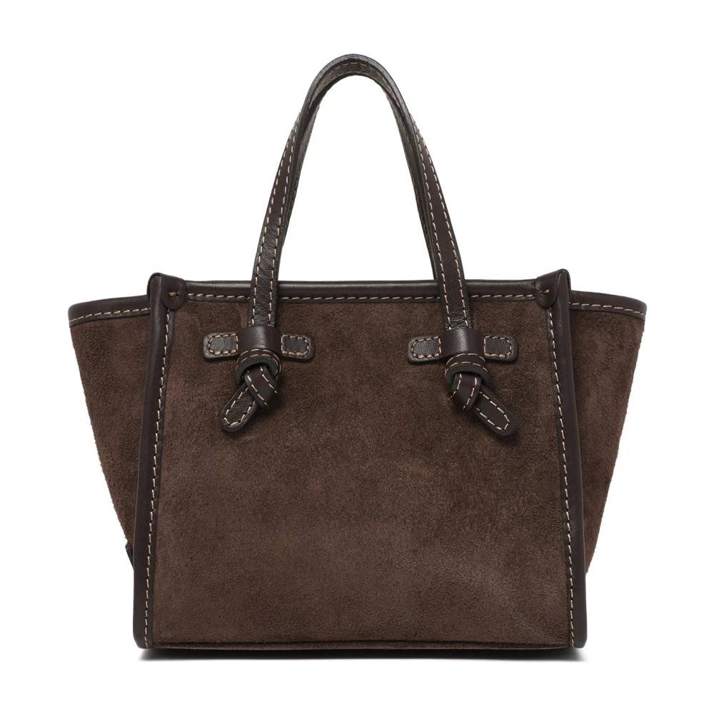 Gianni Chiarini Miss Marcella Tote Bag - Tasker - Dame - Brun - ONE SIZE - Læder