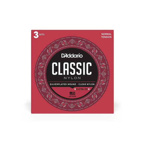 D'Addario EJ27N-3D streng til musikinstrument Klassisk 18 stk Nylon Guitar