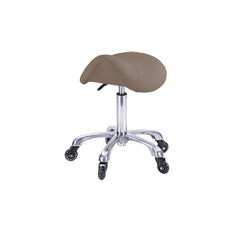 Organic Silent sadelpall med speedhjul beige