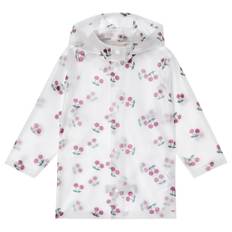 Kuling Majorna Regnjacka Cherry 110/116 cm  Vit  110/116 cm  Unisex