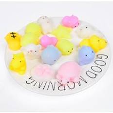 Squishy leksaker antistress oy sött djur antistress boll klämma mochi resande leksaker abreact mjuk klibbig avstressande leksaker