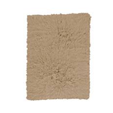 Sleepo - Fluffy Flokati Matta Camel 200x300 - Beige (200x300)