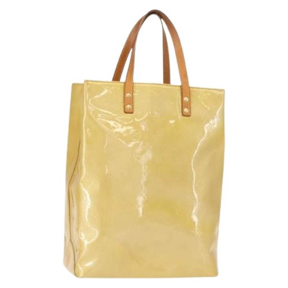 Louis Vuitton Vintage Pre-owned Tote Bag - Vintage - Dame - Beige - ONE SIZE - Læder