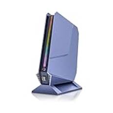 KingnovyPC Mini PC, i7-13700H 4060 8G stationär dator 64 GB RAM 2 TB SSD Gaming PC RGB Lights Mini Computer WiFi6 4K HDMI Type-C Trippelskärm Micro PC