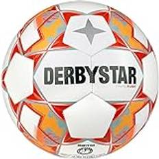 Derbystar Unisex ungdom stratos S-Light V23 fotboll, vit grön, 3