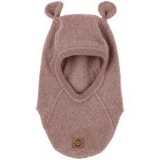 Mikk-line Pige Elefanthue m. fleece - Burlwood Melange - 50/56