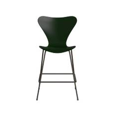 Fritz Hansen Sjuan 3187 barstol Lacquered ash evergreen-brown