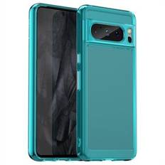 För Google Pixel 8 Pro Candy Series Anti-fall Air Cushions TPU Phone Case Back Protector Clear Cover