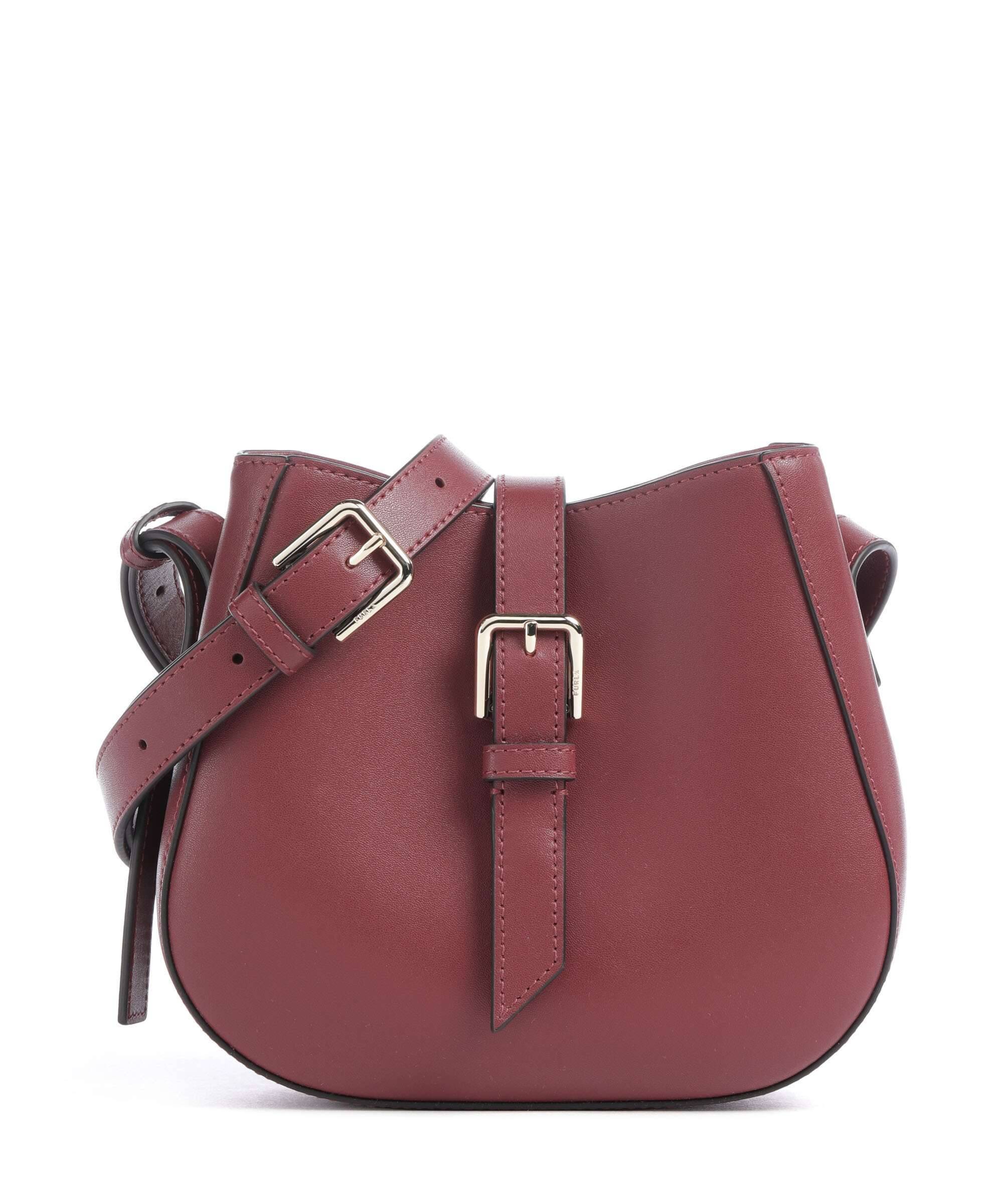 Furla Dora Mini Crossover taske red apple