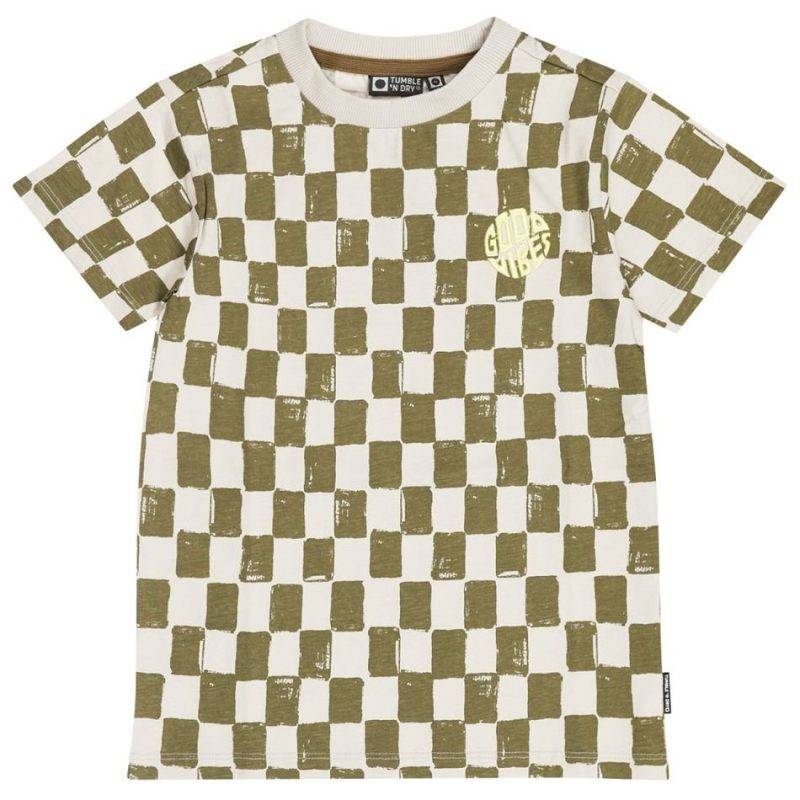 Tumble'n Dry Shallow T-shirt til drenge - oliven