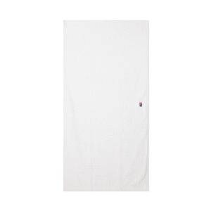 Velour Jacquard Logo Towel 70X130cm White