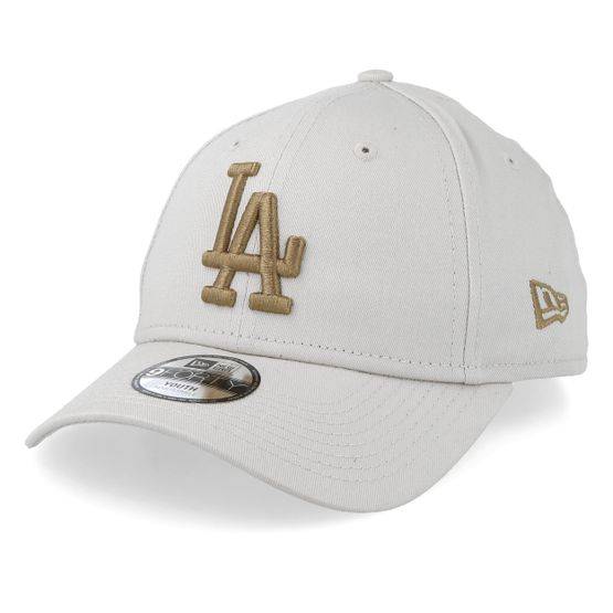 New Era - MLB Beige adjustable Keps - Kids New York Yankees League Essential 9Forty Stone/Wheat Adjustable @ Hatstore
