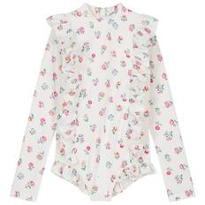 Louise Misha Aurelie Baddräkt White Felicita Flow | Vit | 12 months