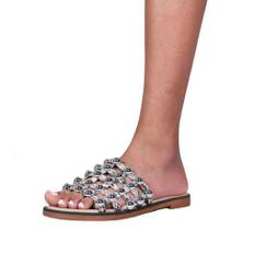 Where's That From Womens/Ladies Kelly Studded Sliders 3 UK