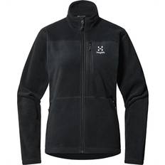 Haglöfs Kaise Mid Jacket Women - True Black - Fleecetrøje