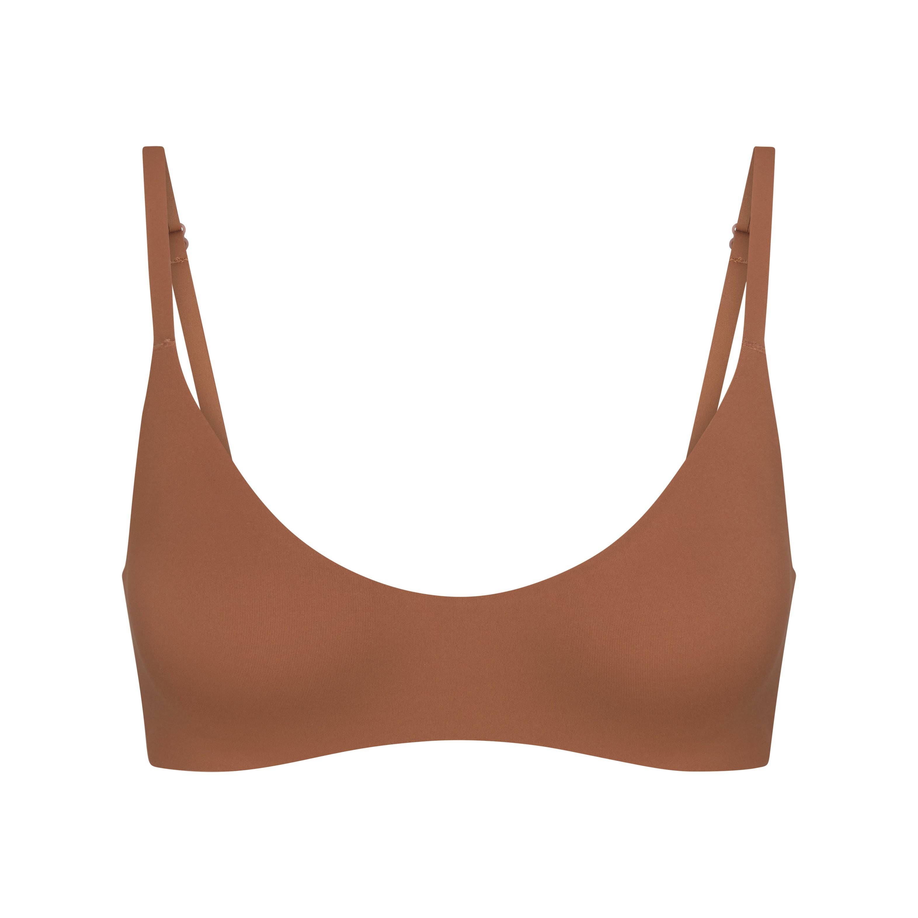 SKIMS Micro Scoop Bra | Brown | 4XL | NikeSKIMS Matte
