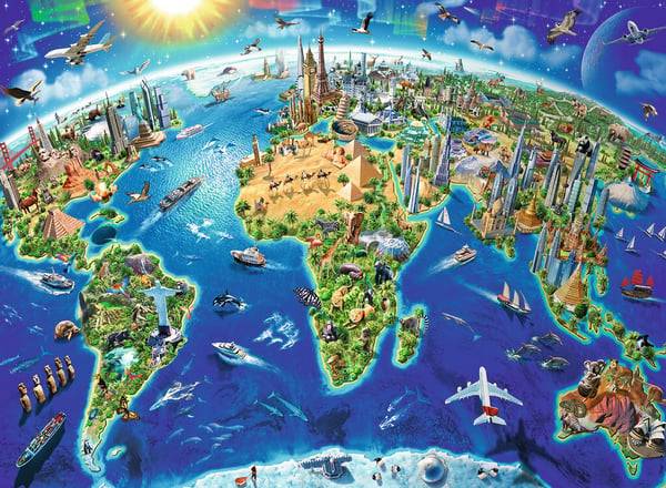 Ravensburger 12722 puslespil 200 stk